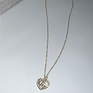 Stamped Gucci charm zipper pull ON CHAIN